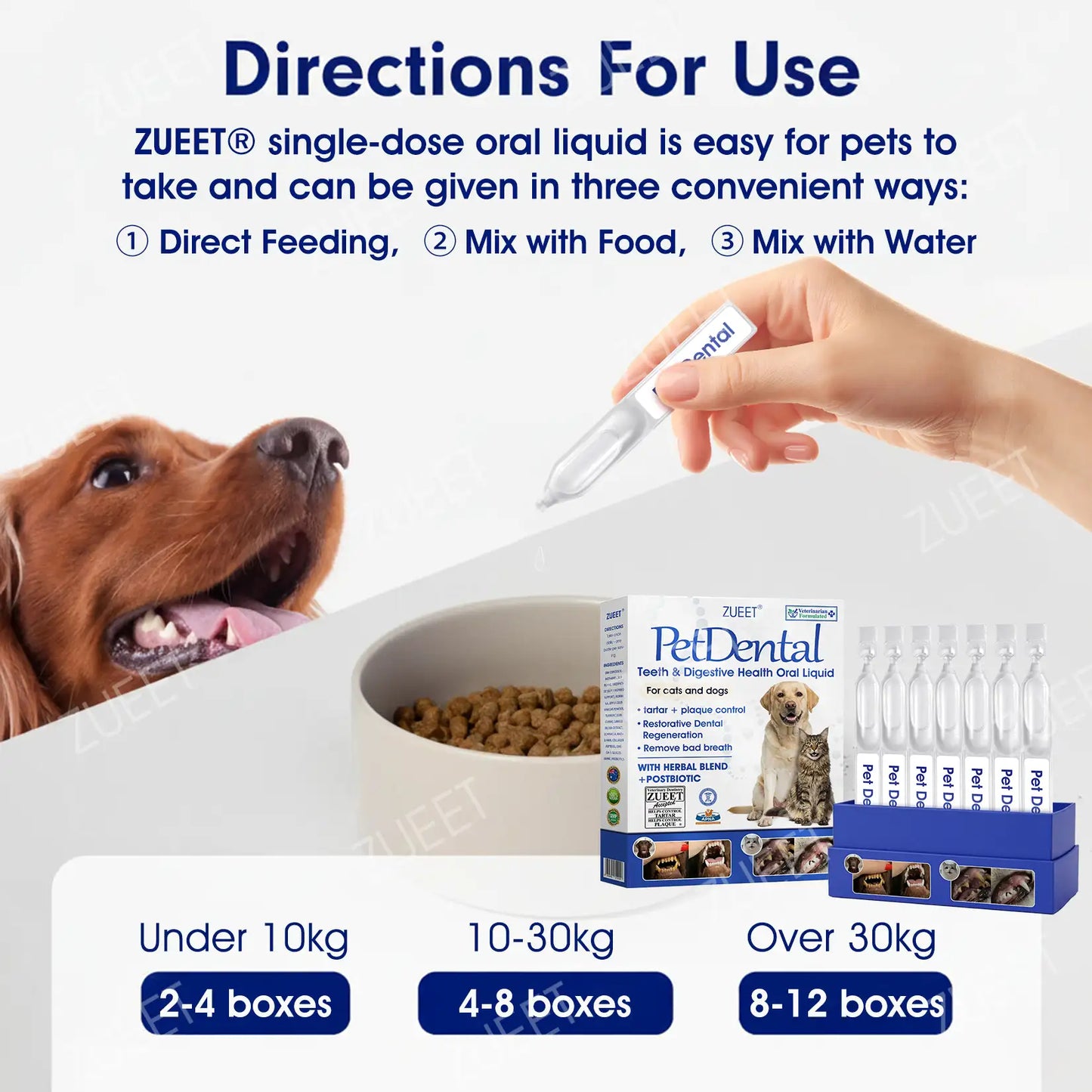 | 👩‍⚕️Vet-recommended in Australia🇦🇺 | 🎅🎁ZUEET® Pet Teeth & Digestive Health Oral Liquid 😻🐶 – Makes breath fresh & cleans dirty teeth (Vet-recommended for cats & dogs) – Last day! 80% OFF!