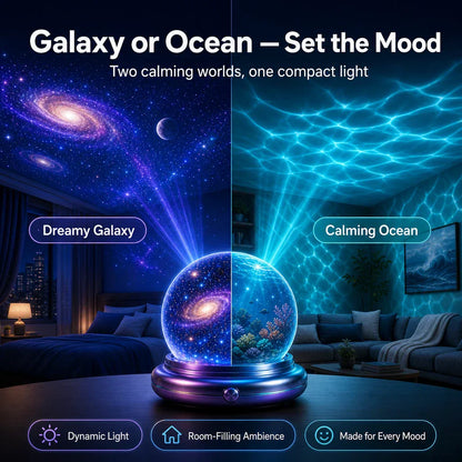 🌌 𝐓𝐨𝐩𝐚𝐜𝐦𝐞®⭐ Dynamic ambient projector light